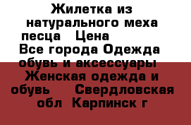 Жилетка из натурального меха песца › Цена ­ 18 000 - Все города Одежда, обувь и аксессуары » Женская одежда и обувь   . Свердловская обл.,Карпинск г.
